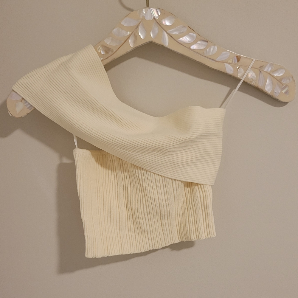 Anna Quan Clare Crop Top in Silence - Picture 4 of 5